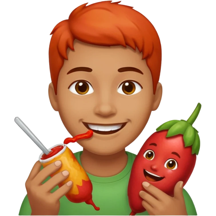 Teorodo con un chamoy emoji