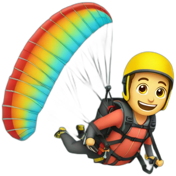 Parapente emoji