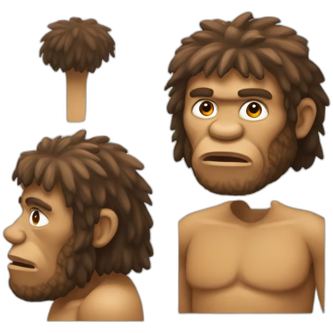 neanderthal Simpson emoji