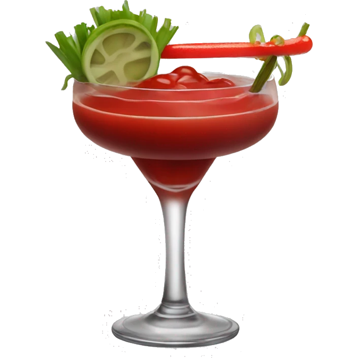 Blood Mary cocktail emoji