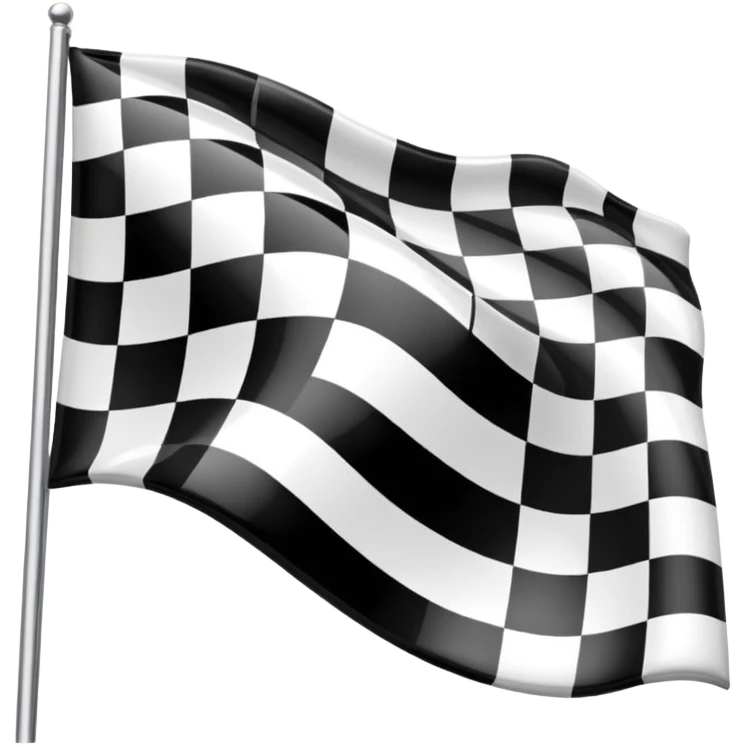 sorayama Chequered flag emoji