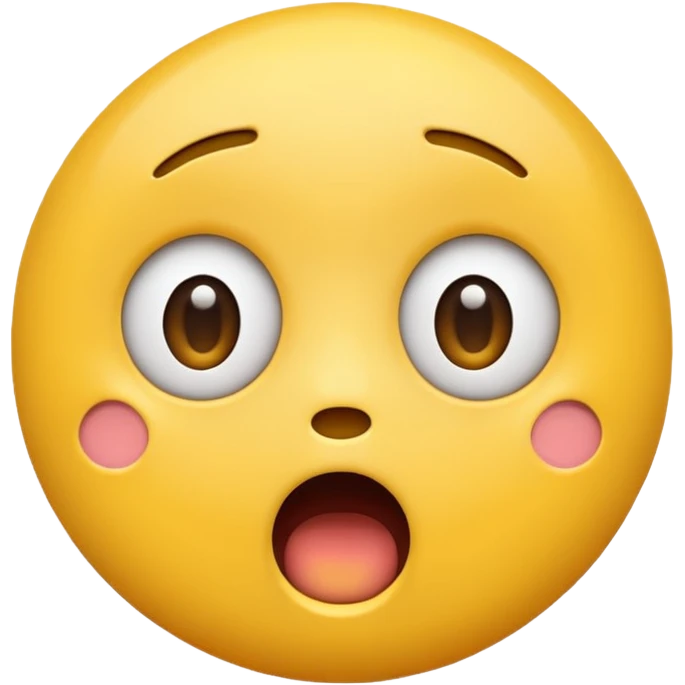 surprised face emoji emoji