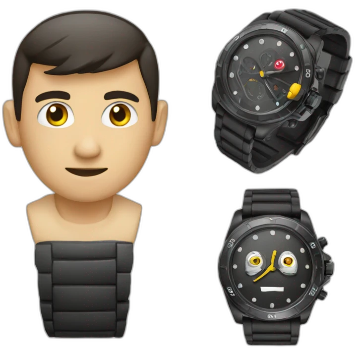 watch hacker emoji