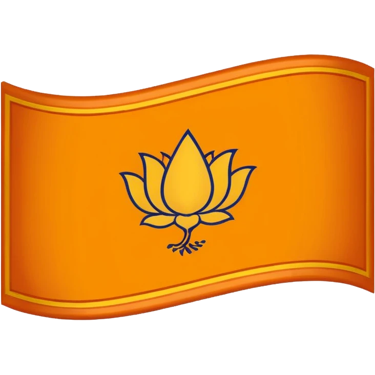 Hindu flag  emoji