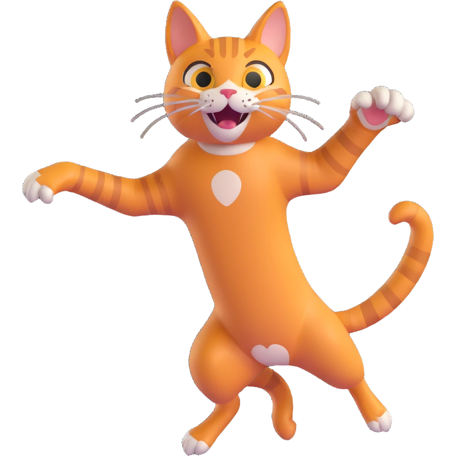 cat attack emoji
