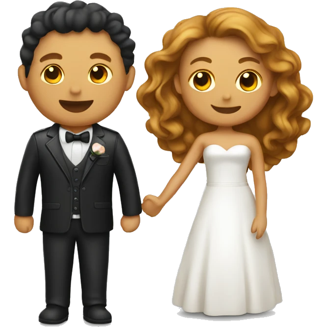 Leather wedding emoji