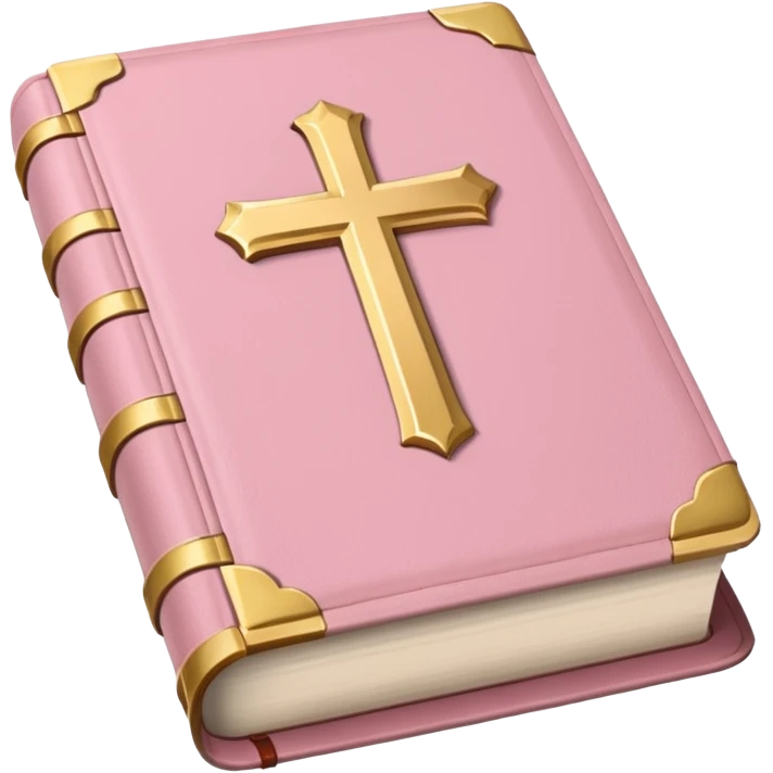 soft pink bible emoji