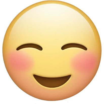 upside down smile blushing  emoji