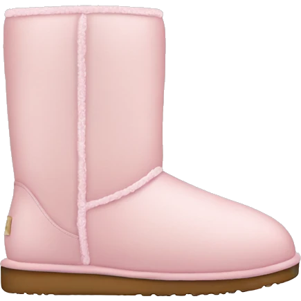 light pink uggs emoji