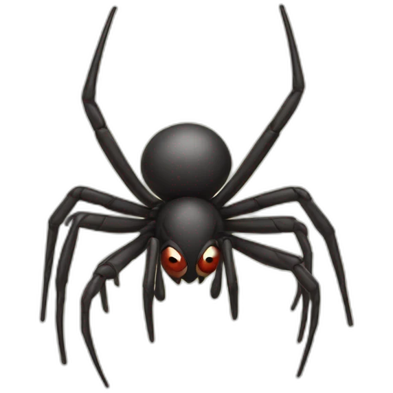 A spider emoji