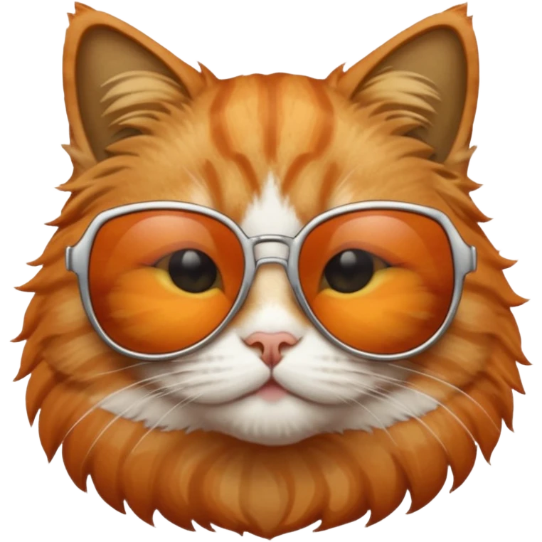 Cat wearing sunglasses emoji