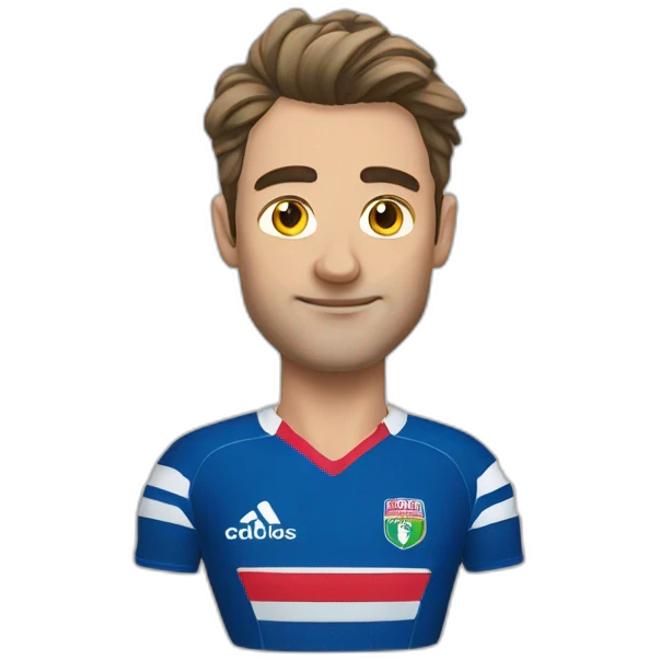 Antoine Dupont rugbyman emoji