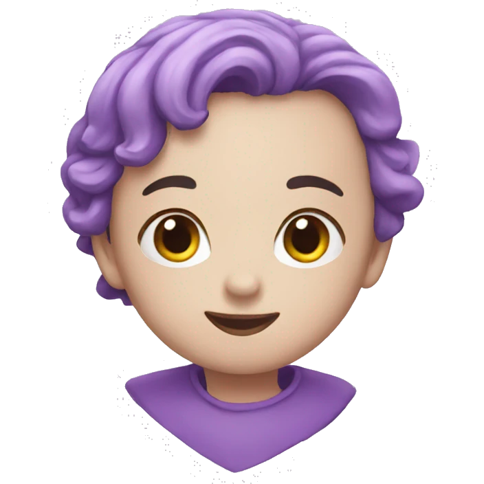 Violet heart emoji
