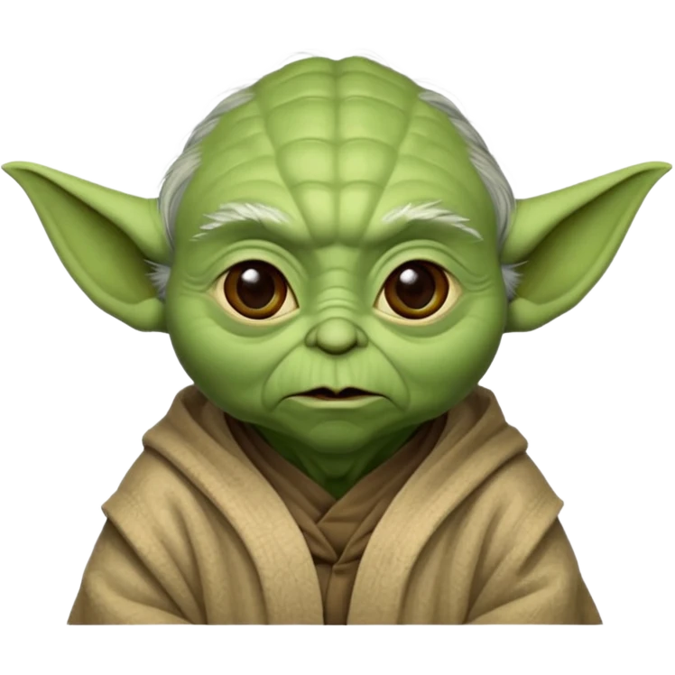 Yoda from starvwars emoji