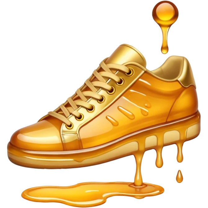 Sneakers made of honey  emoji