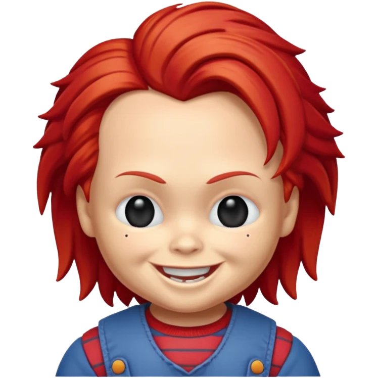 Un emojin de chuky emoji