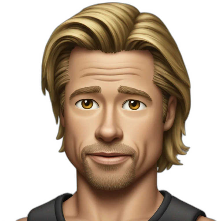 brad pitt Mickey O'Neil emoji