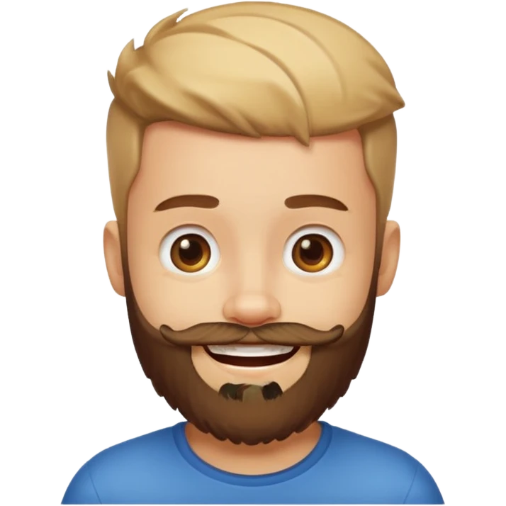 funny bearded boy meme emoji