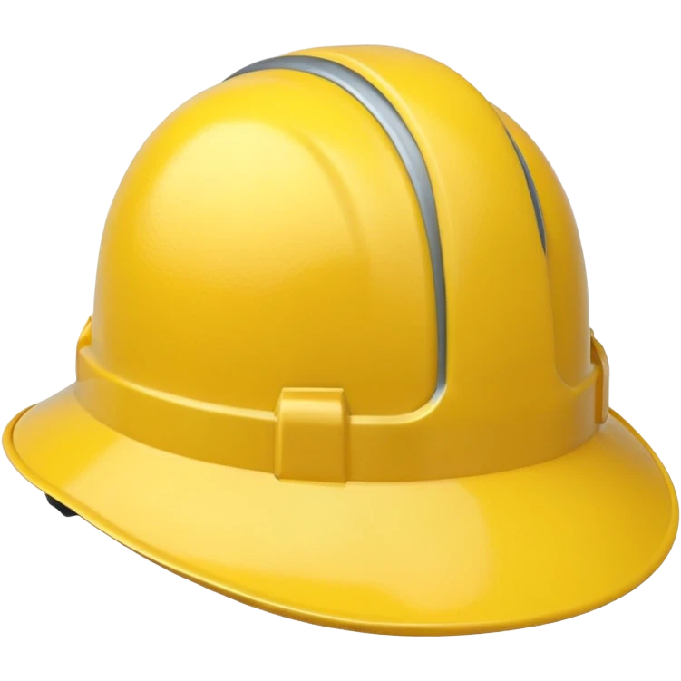 a hardhat with a lemon on the hard hat emoji