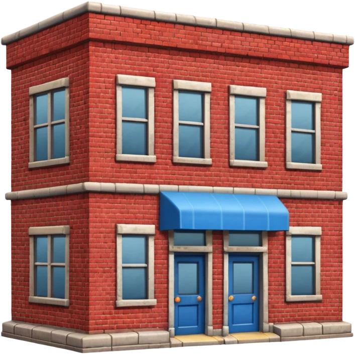 pick-up point building emoji