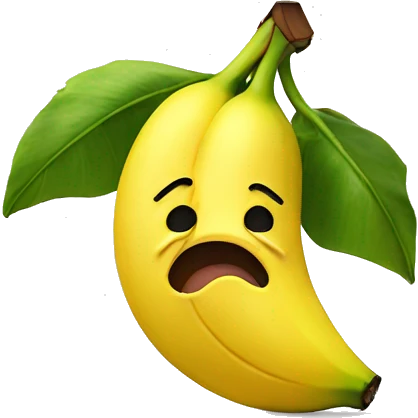 Banana crying  emoji