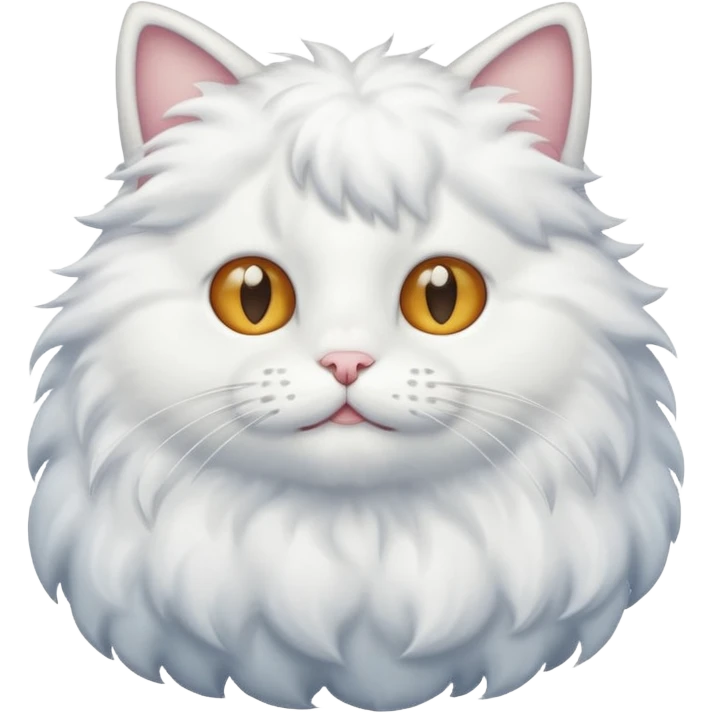a cat and a cloud emoji