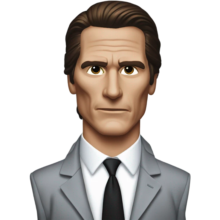 patrick bateman in american psycho emoji