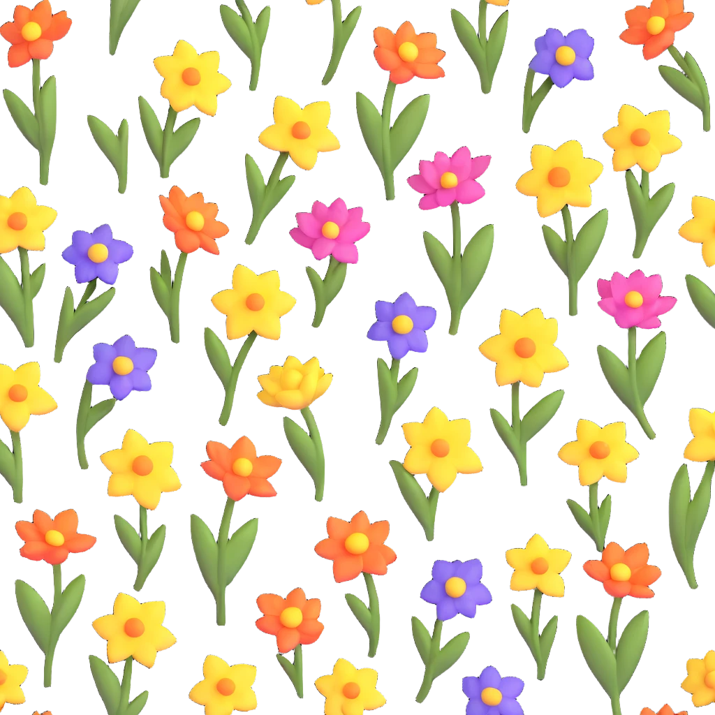 spring flowers in bloom emoji