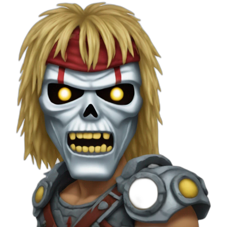 Eddie iron maiden emoji