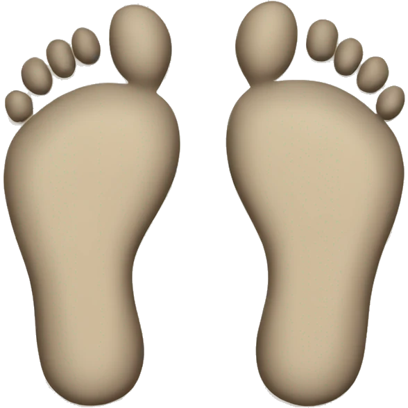 footprints emoji
