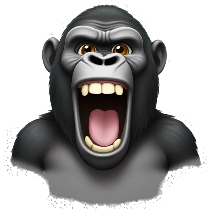 singing gorilla emoji