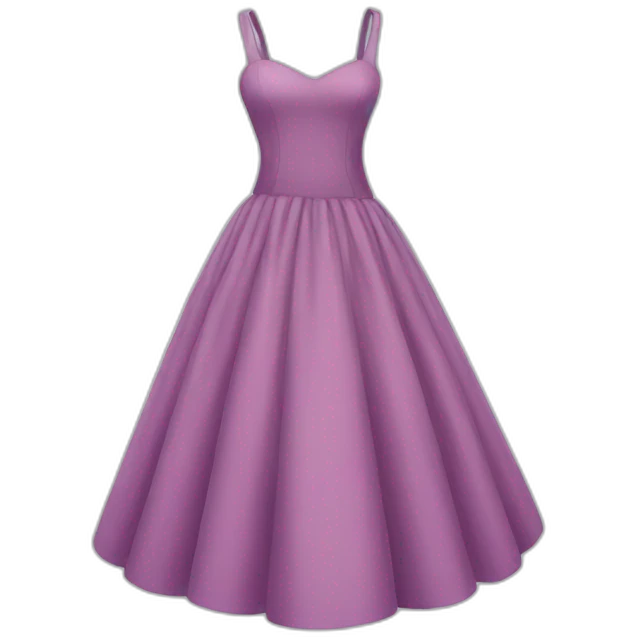 dress emoji