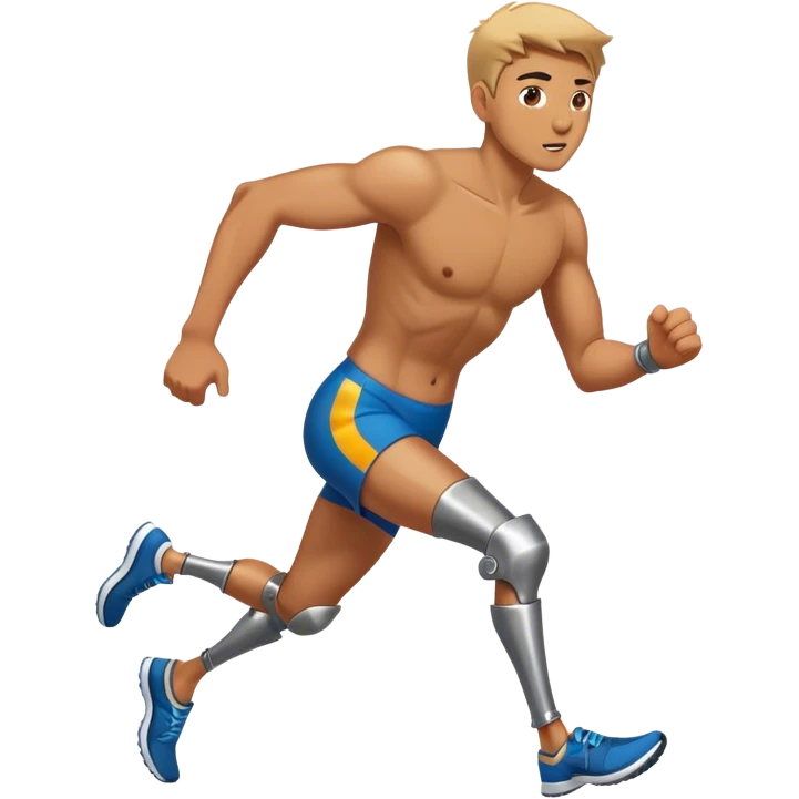 running man with steel knee emoji