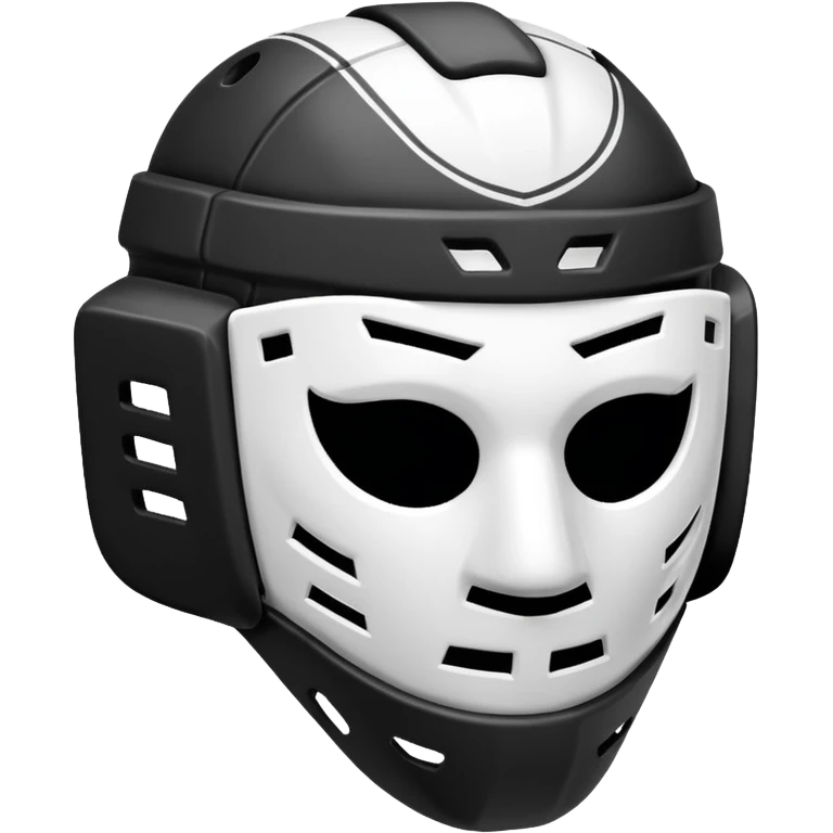 Masque hockey  emoji