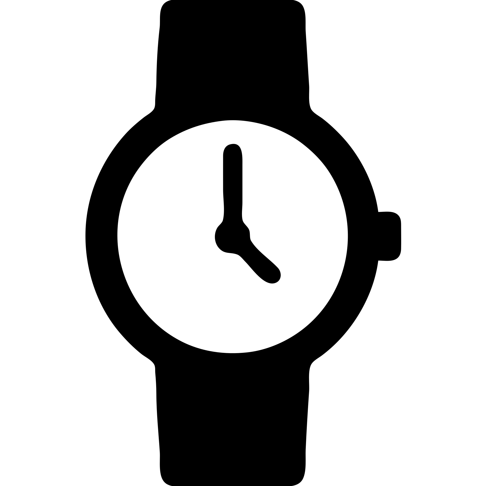 classic round watch emoji