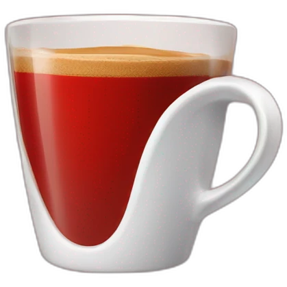 nescafé red mug emoji