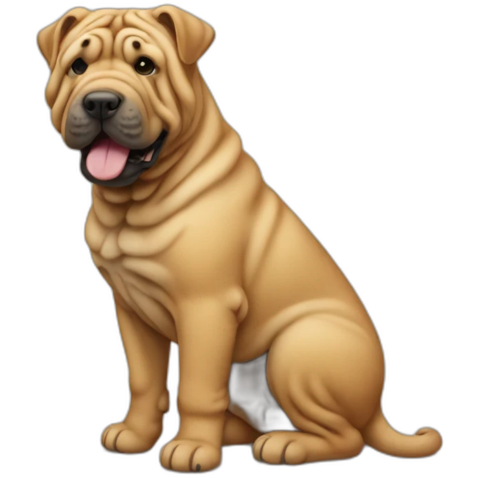 Shar pei emoji