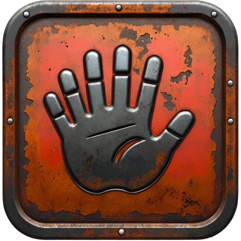 no humans sign emoji