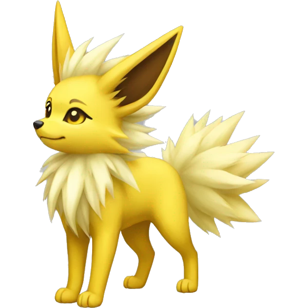 Jolteon-Ninetails full body emoji