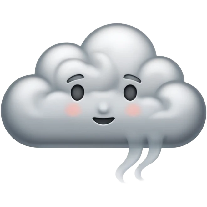 billowing smoke emoji