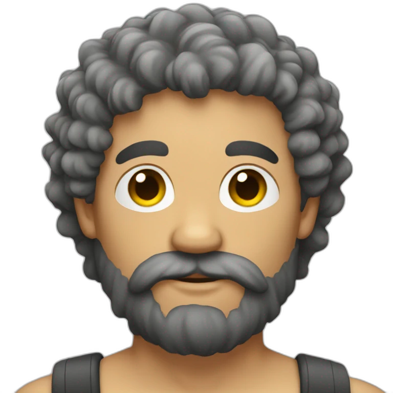 hairy body man emoji