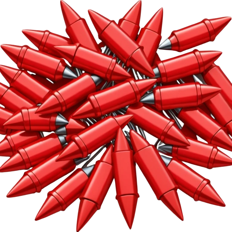 red pins emoji