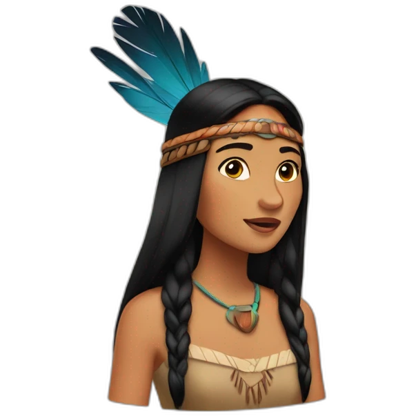 Pocahontas emoji
