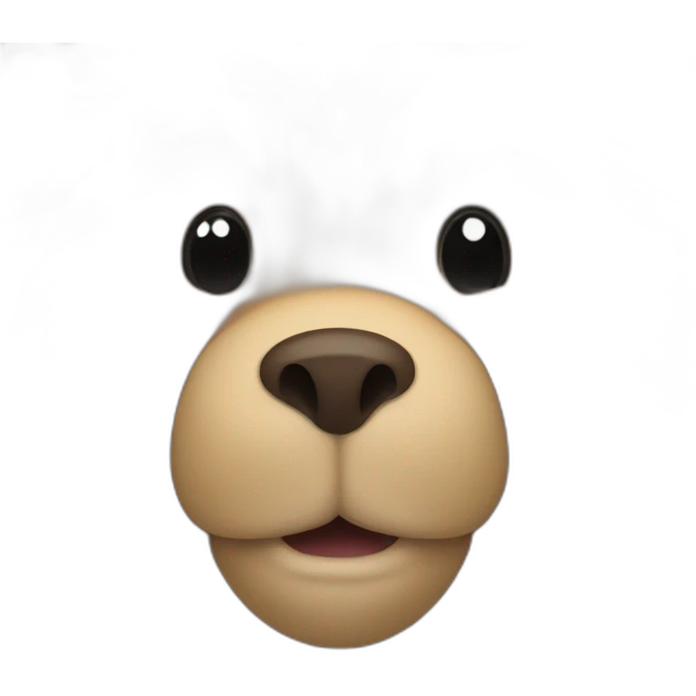 brown beaver fur emoji