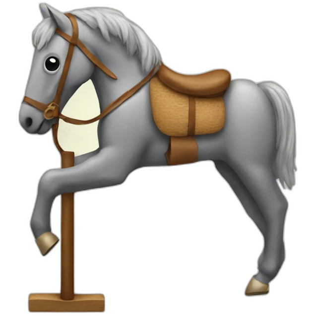 Hobby horse emoji