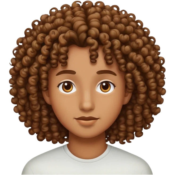 Curly fiel emoji
