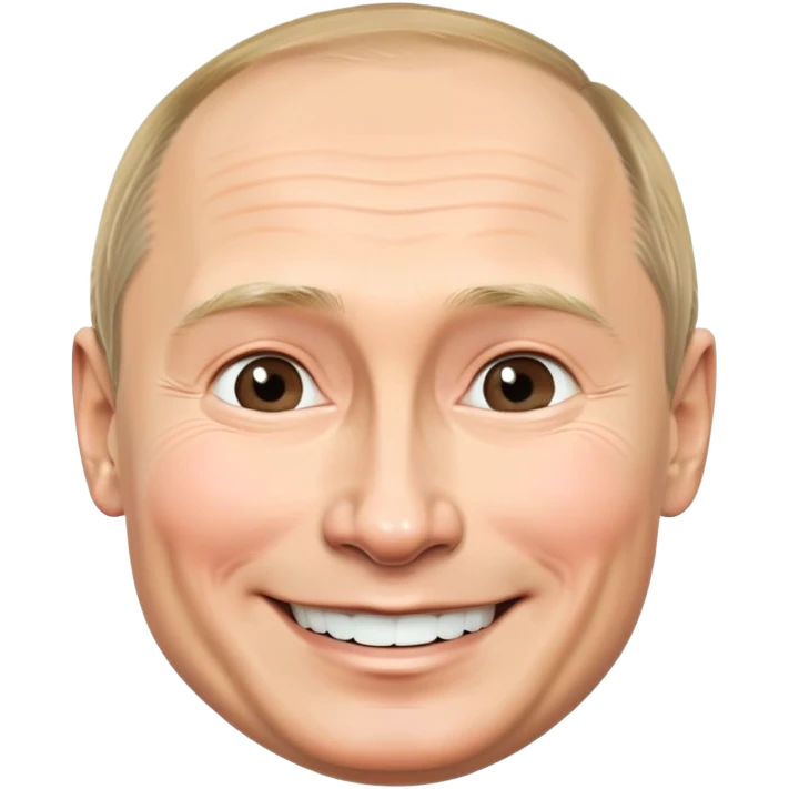 Putin smiling emoji