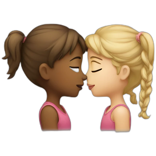 girl-kissing-a-girl emoji