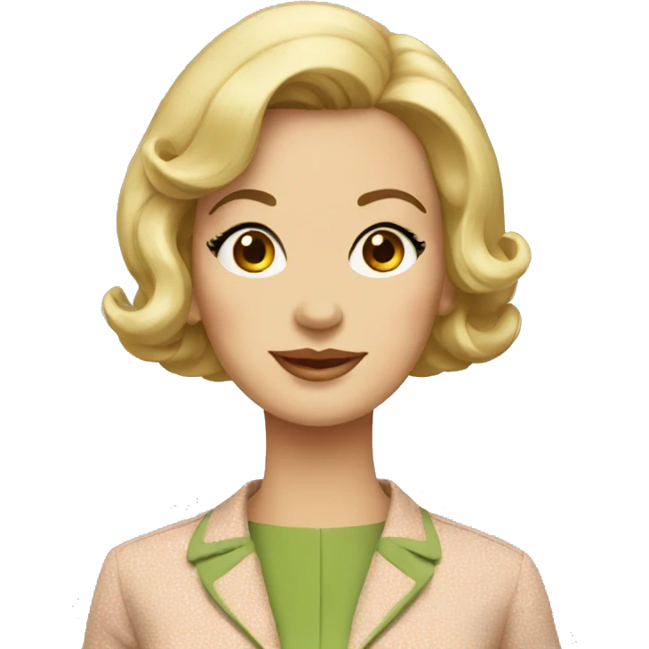 1960s woman emoji