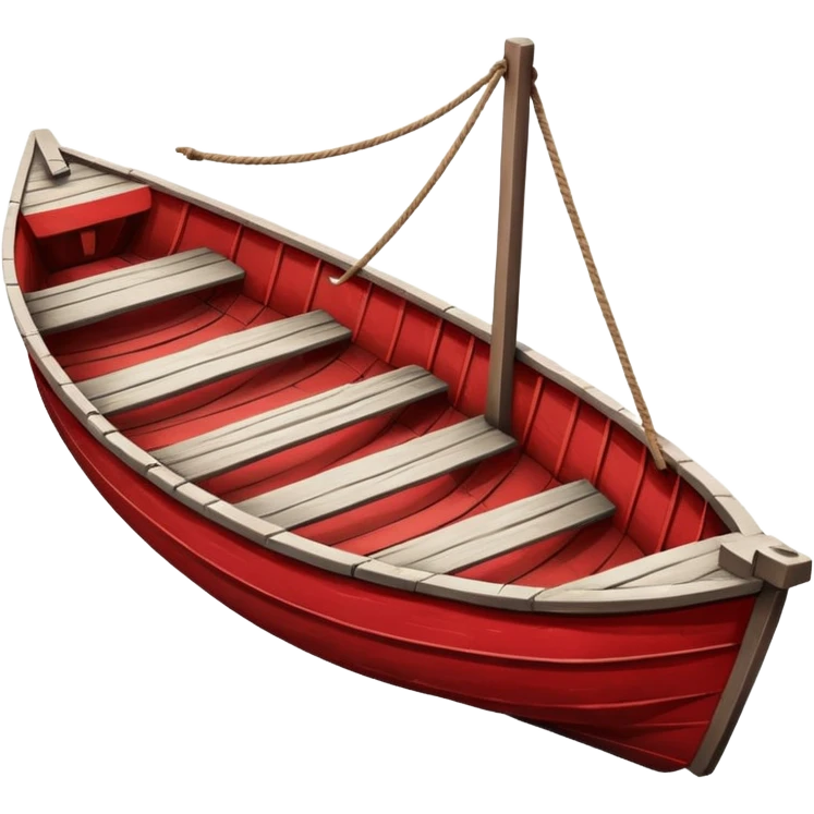 old red Boat emoji